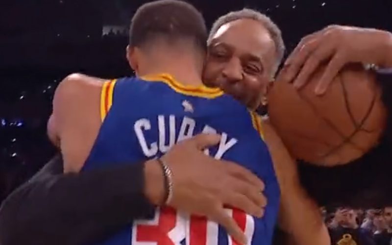 Stephen Curry Shares Emotional Moment With His Parents After Breaking 3-Point Record