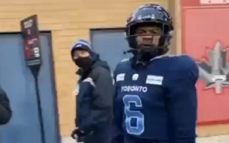 Canadian Football Fan Spits Beer In Player’s Face & Nearly Causes Brawl