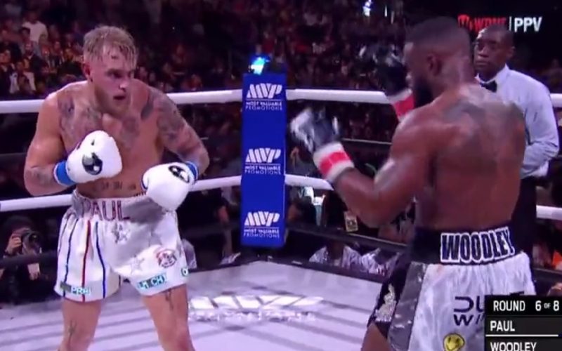 Fans Believe Jake Paul Gave Secret Hand Signal To Tyron Woodley Before Knockout