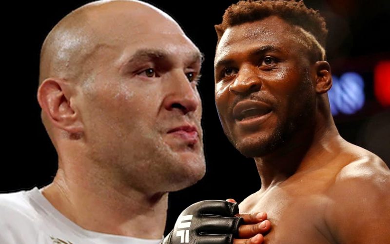 Francis Ngannou Calls Out Tyson Fury For Legit Boxing Match