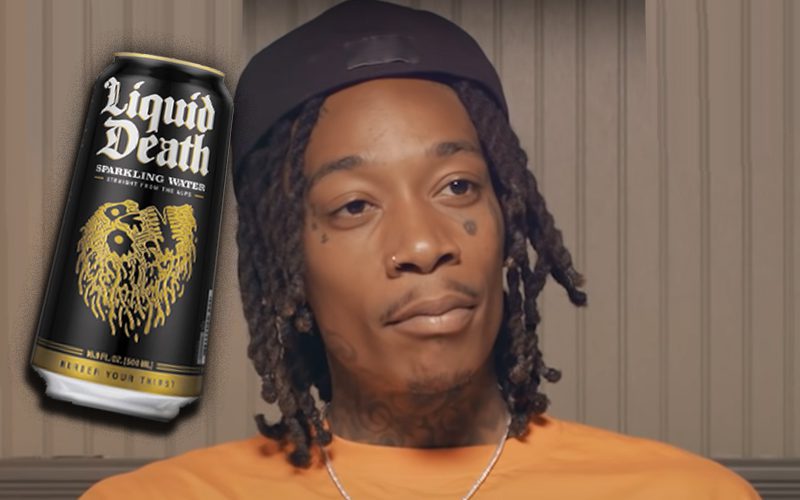 Wiz Khalifa Partnering With Liquid Death For Mountain Bong Water