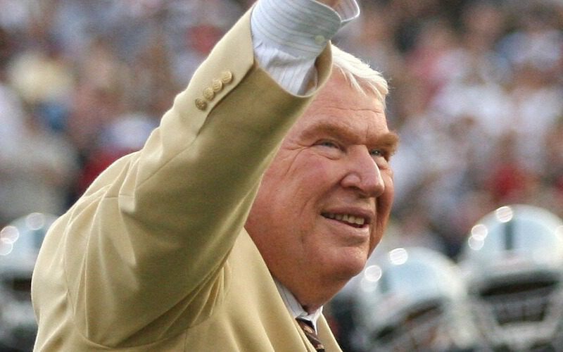 John Madden To Be Honored At Game Against The Chargers On Sunday