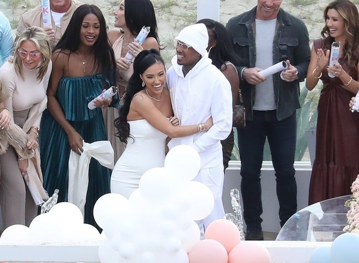Nick Canon Hosts Baby Shower Party For Pregnant Bre Tiesi
