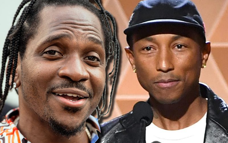 Pusha T & Pharrell Williams Fall Into Pushin P Joke