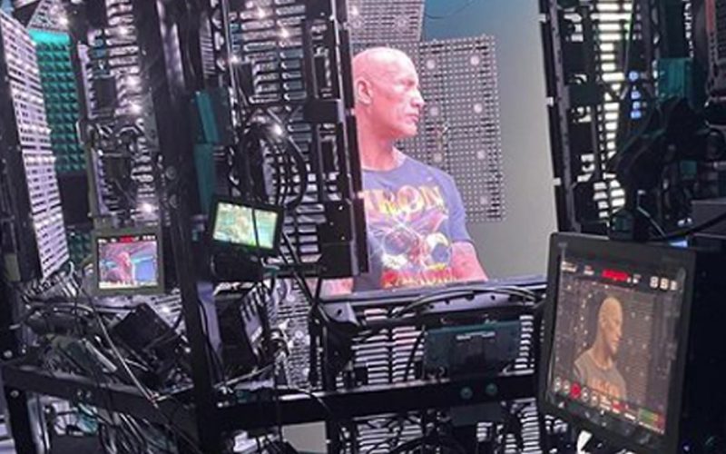 The Rock Shows Off Behind-The-Scenes Photos From Black Adam Production