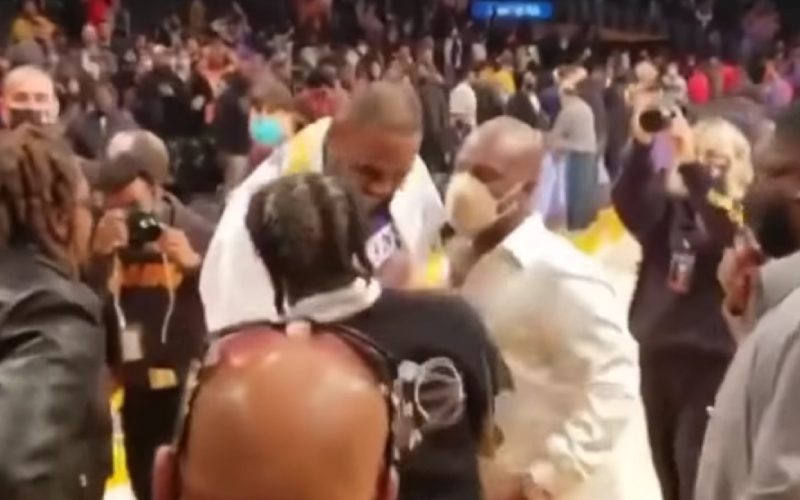 LeBron James Ignores Gunna After Lakers Game