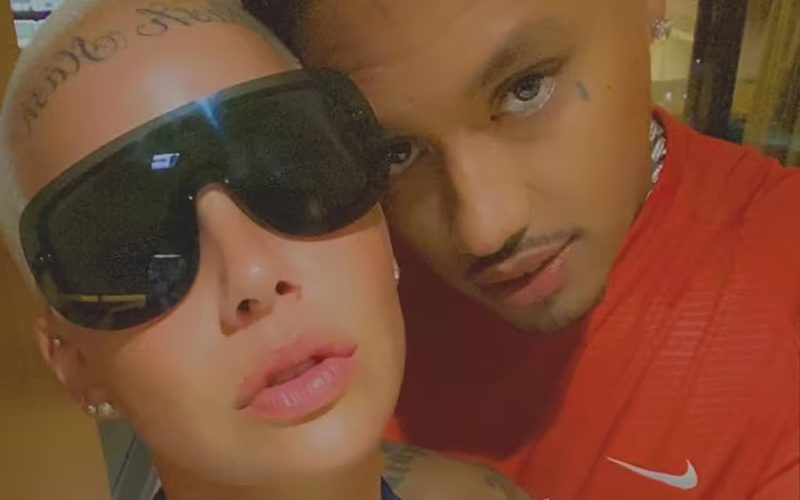 Amber Rose Spotted With ‘Serial Cheater’ Ex Alexander Edwards On New Year’s Eve