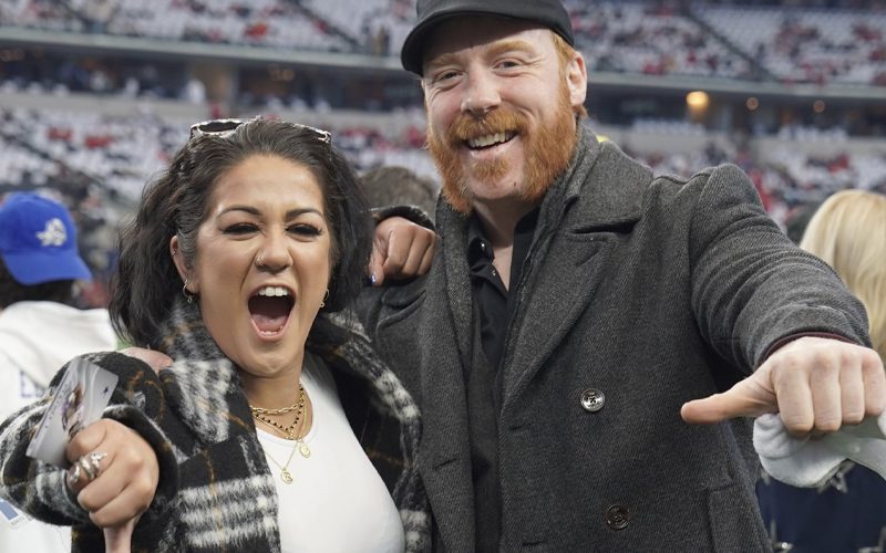 WWE Superstars Spotted At Today’s NFL Playoff Game