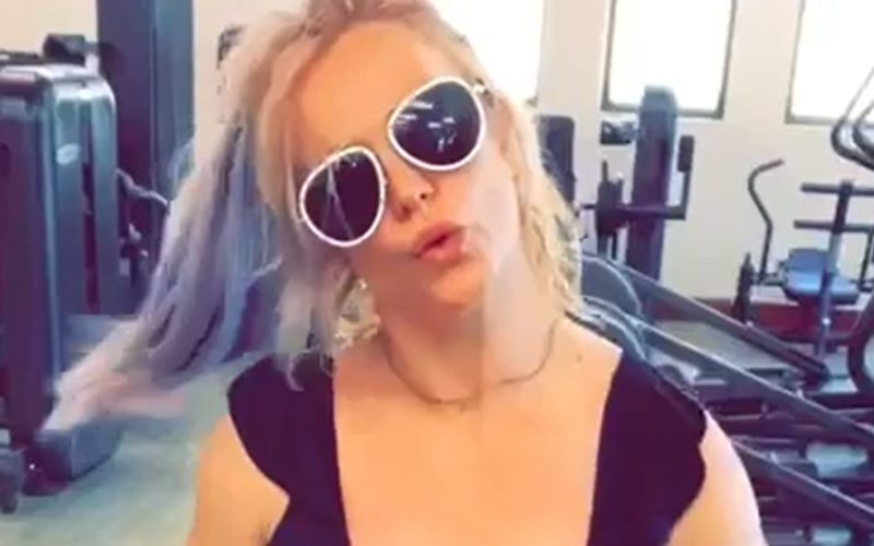 Britney Spears Rocks Sunglasses For Her Early Morning Workout