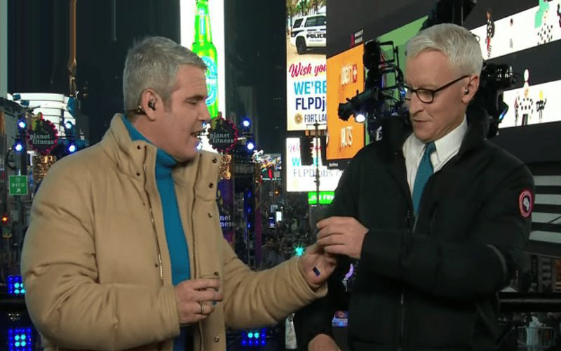 Andy Cohen Called Out By Fans For Erratic Behavior During New Year’s Eve Broadcast