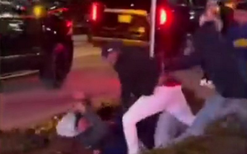 Wild Fan Brawl Breaks Out After 49ers vs Cowboys Playoff Game