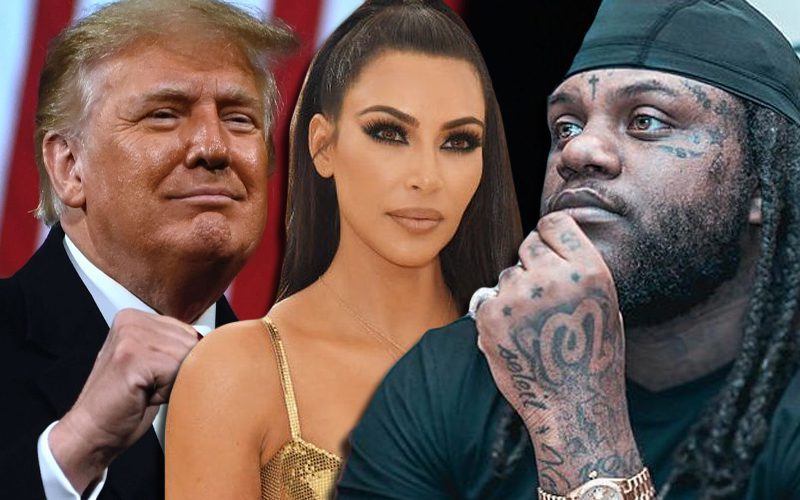 Donald Trump & Kim Kardashian Receive Plea From Fat Trel For His Release From Prison