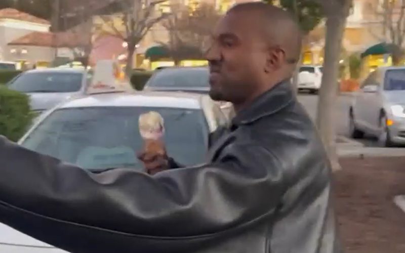 Kanye West Fist Bumps Fan For Calling Him An Amazing Father