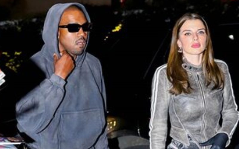 Kanye West & Julia Fox Spotted Out In LA With Antonio Brown