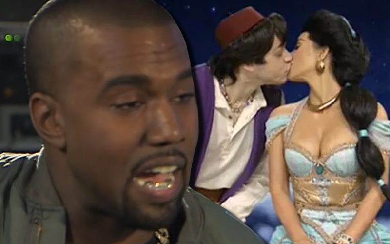 Kanye West Slams Kim Kardashian For Kissing Her Boyfriend On SNL