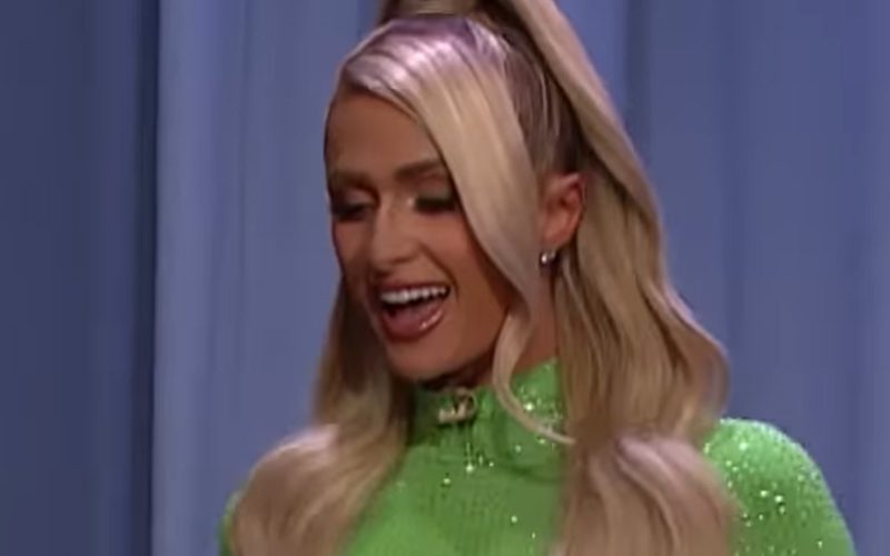 Paris Hilton Called Out For Wardrobe Malfunction On Tonight Show