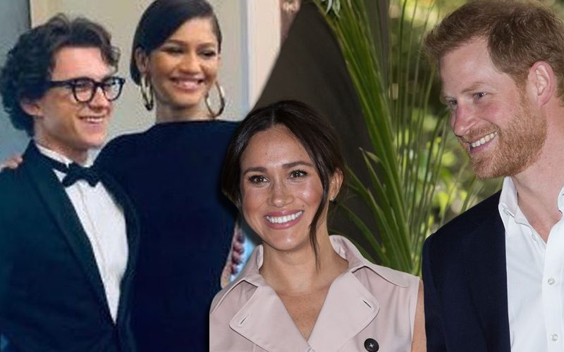 Tom Holland & Zendaya Have Super Secret Meeting With Prince Harry & Meghan Markle