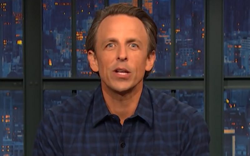 Seth Meyers Tests Positive For COVID-19 As Late Night Production Halts