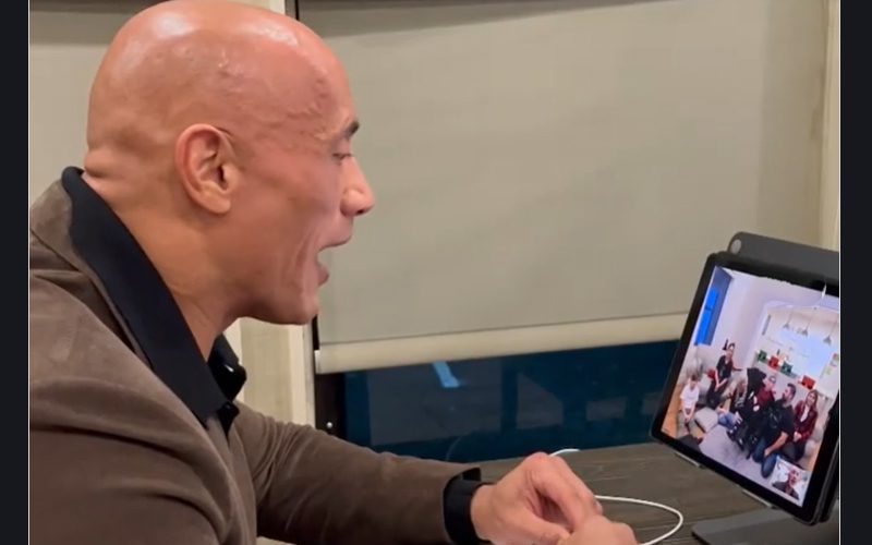 The Rock Gives Surprise Call To 5-Year-Old Boy With Rare Disease
