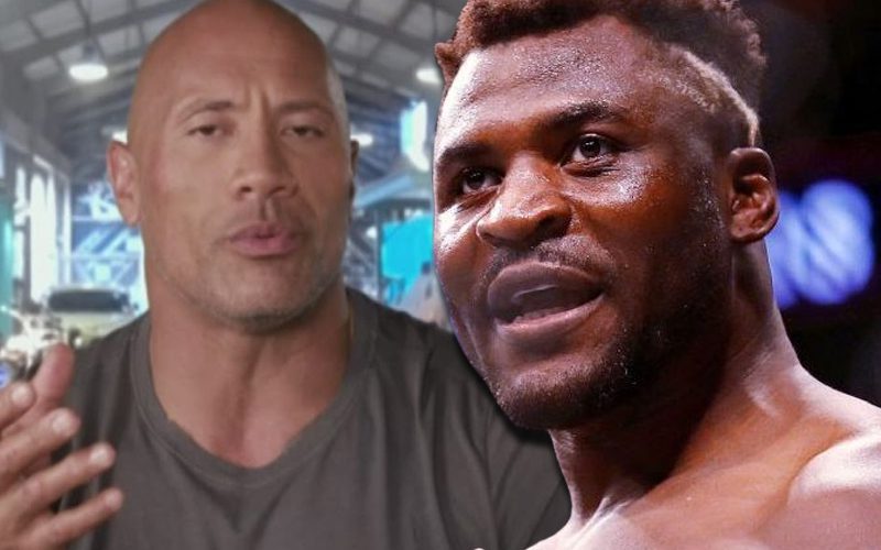 Francis Ngannou Reveals How The Rock Helped His Career