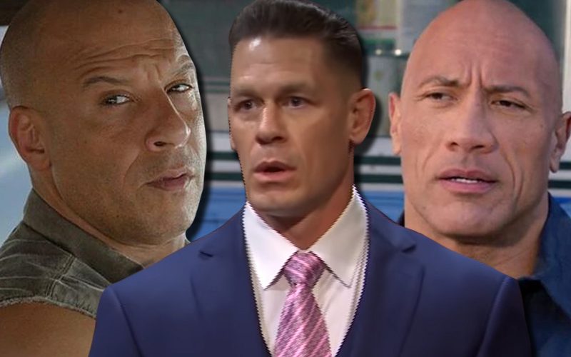 John Cena Is Staying Out Of The Rock vs Vin Diesel Feud