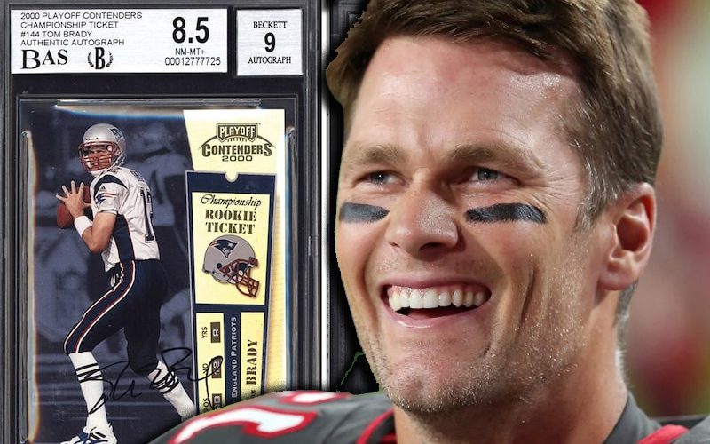 Tom Brady’s Autographed Rookie Card Could Sell For $2 Million