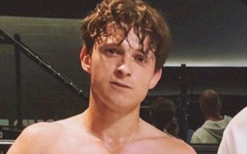 Tom Holland Looking Buffed Up After Boxing Workout