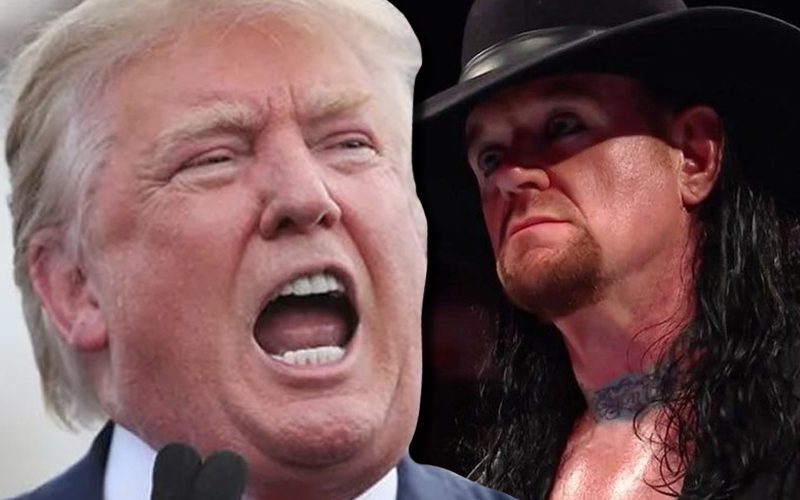 Donald Trump Uses Undertaker’s Entrance Music To Slam Joe Biden Before Rally