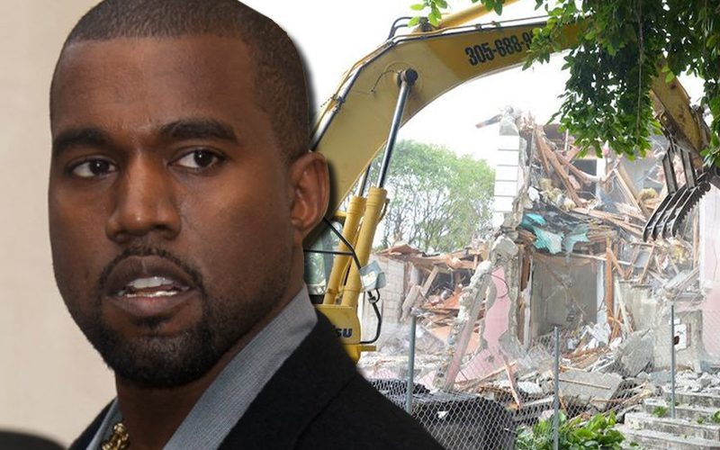 Kanye West Destroys His Malibu Beach House Interior Just After Purchasing It For $57.3M