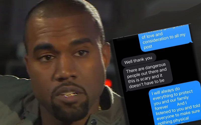 Kanye West Leaks Text Messages With Kim Kardashian