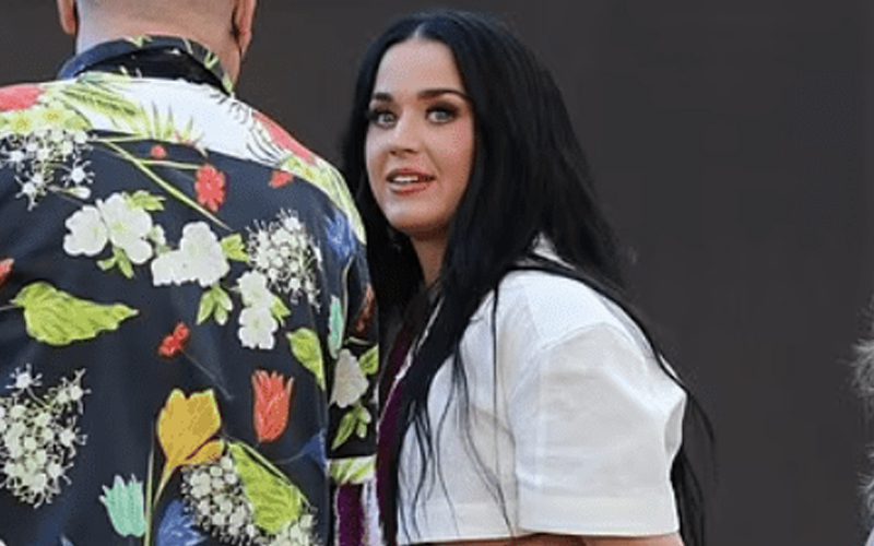 Katy Perry Rocks Crop Top & Short Skirt After Pregnancy Rumors