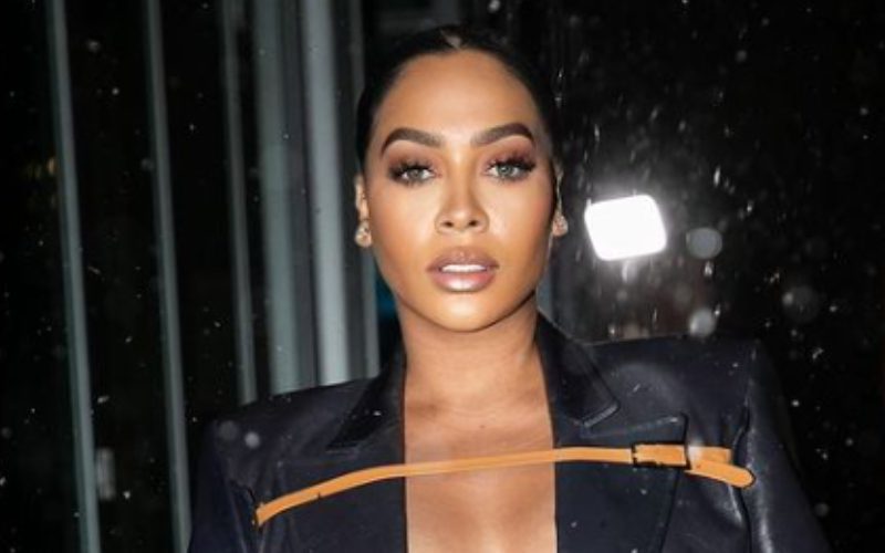 La La Anthony Wows With Bold Braless Look At Red Carpet Premiere