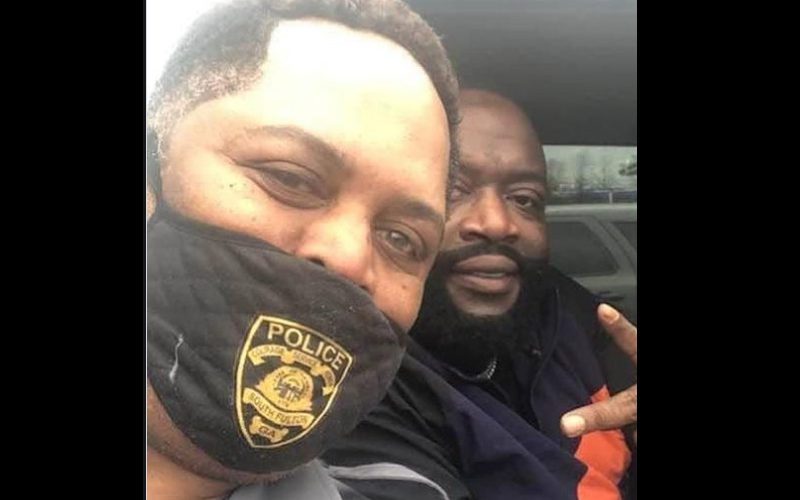 Rick Ross Treats Cop To Lunch