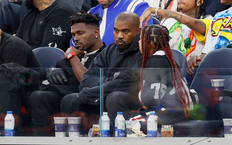 Lamar Jackson Hung Out Kanye West & Antonio Brown On Super Bowl Sunday