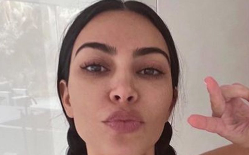 Kim Kardashian Is Shockingly Not Jet-Lagged In Revealing Selfie