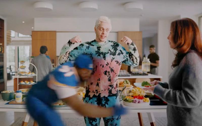 Pete Davidson Gets Speared In Hilarious Super Bowl Ad