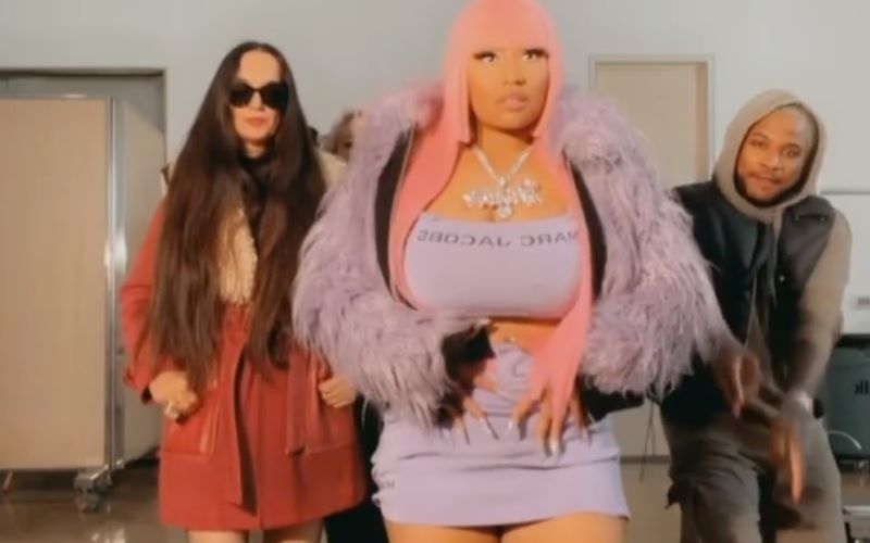 Nicki Minaj Shakes He Booty Big With New Bussin Music Video