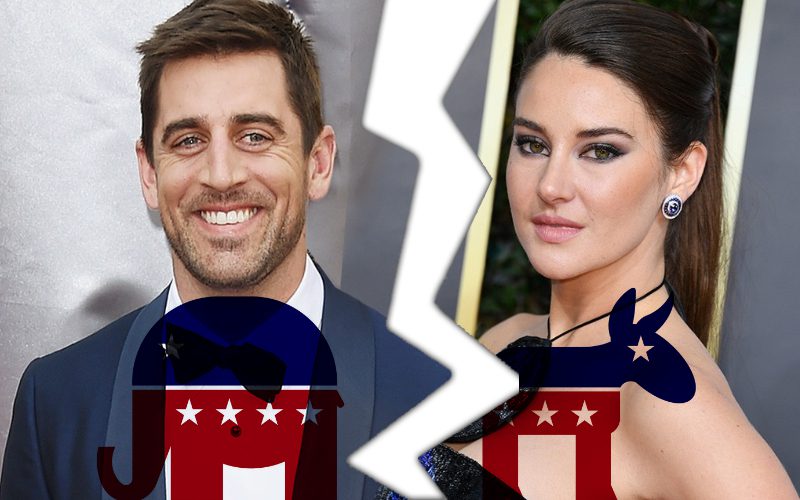 Aaron Rodgers & Shailene Woodley’s Split Linked To Differing Take On Politics