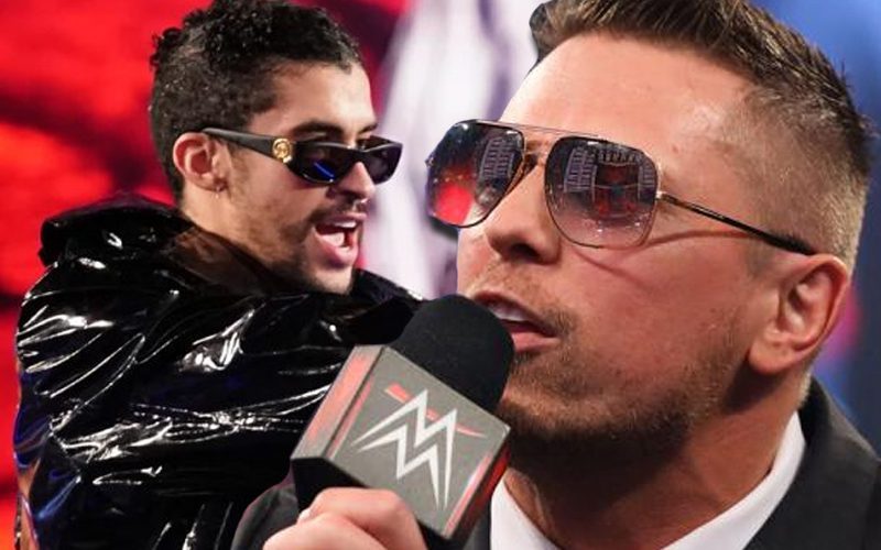The Miz Couldn’t Wait To Wrestle Bad Bunny After Watching Him Train