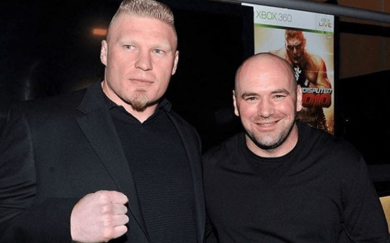 Brock Lesnar Told Dana White He Wanted His Own Personal Octagon When Signing With UFC