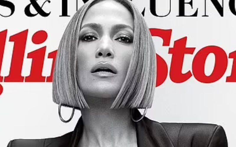 Jennifer Lopez Goes Shirt Free For Rolling Stone Cover Shoot