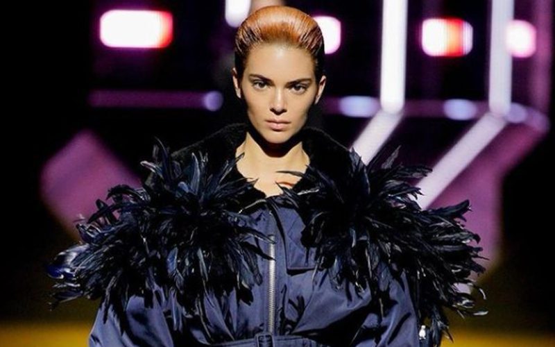 Kendall Jenner Rocks New Red Hair At Milan Fashion Week