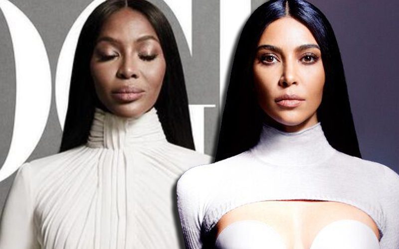 Kim Kardashian Called Out For Copying Naomi Campbell In New Vogue Photoshoot