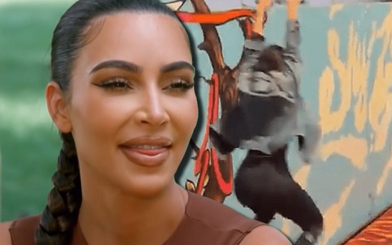 Kim Kardashian Impresses Fans With Zip Lining Video