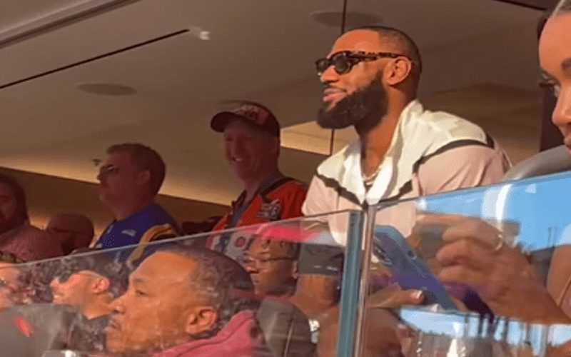 LeBron James Makes Fan’s Day At Super Bowl By Saying Hello To His Mother