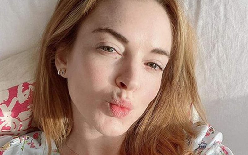 Lindsay Lohan Recreates Iconic Parent Trap Moment On TikTok
