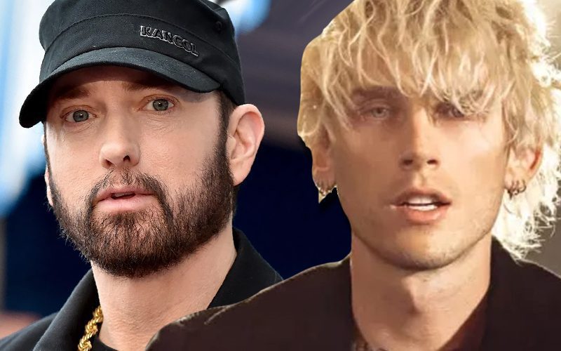 Machine Gun Kelly Uses Eminem Lyrics To Defend Himself Against Haters