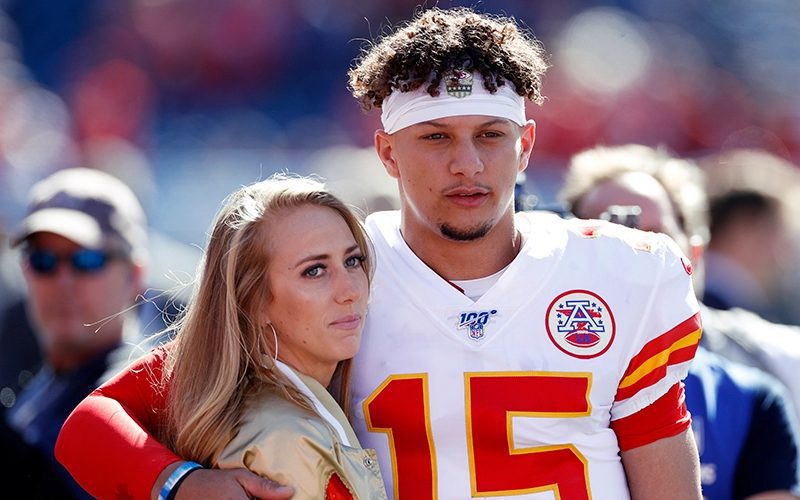 Patrick Mahomes Defends Fiancé Following Viral Courtside Moment