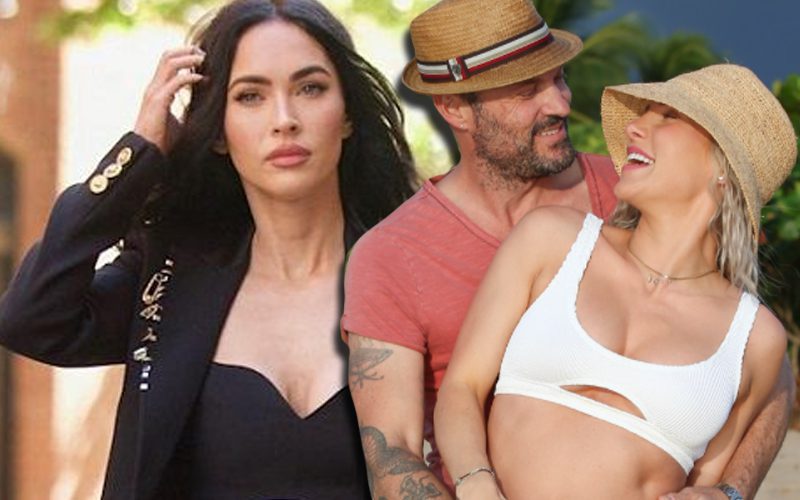 Megan Fox Is Happy For Ex Brian Austin Green Having A Baby With Sharna Burgess