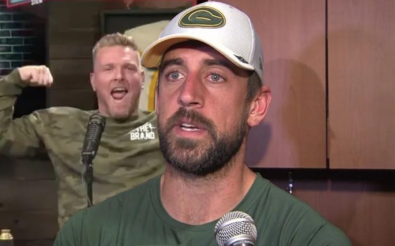 Fans Accuse Aaron Rodgers Of Using Cryptic Post To Get Views For Pat McAfee Interview